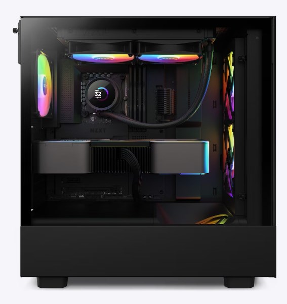 NZXT vodní chladič Kraken 240 RGB / 2x120mm fan / LCD disp. / 6 let / LGA1851 / AM5