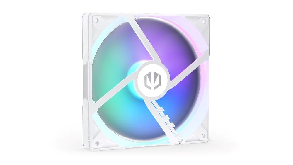 Endorfy ventilátor Stratus 140 White PWM ARGB, 140 mm, bílá