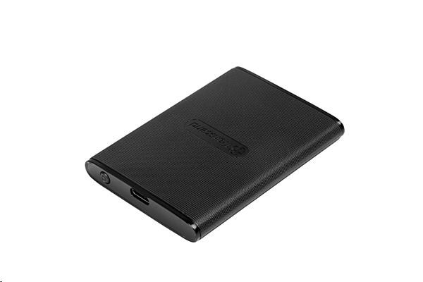 TRANSCEND externí SSD ESD270C 2TB, External SSD, ESD270C, USB 3.1 Gen 2, Type C, černá