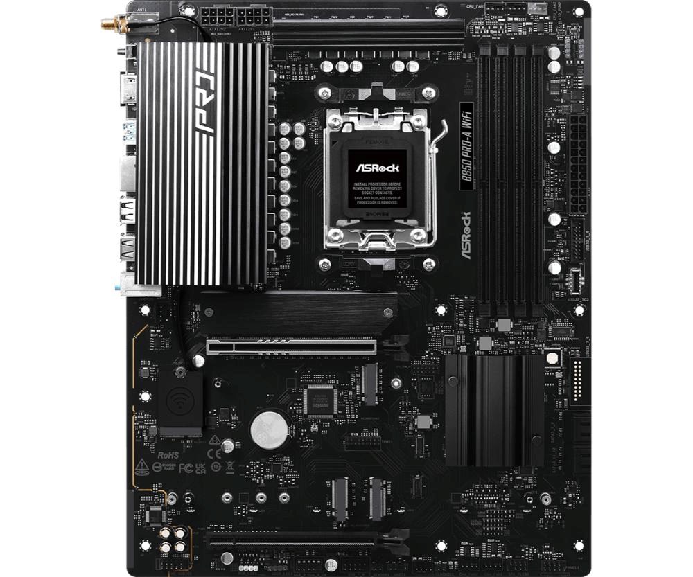 ASRock MB Sc AM5 B850 Pro-A WiFi, AMD B850, 4xDDR5, 1xUSB-C, 1xHDMI, WiFi, ATX