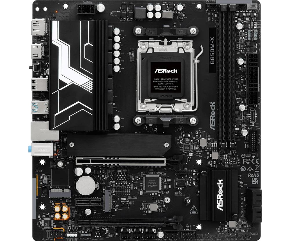 ASRock MB Sc AM5 B850M-X R2.0, AMD B850, 2xDDR5, 1xDP, 1xHDMI, mATX
