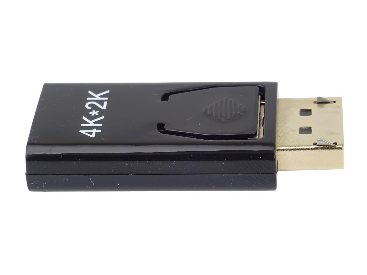 PremiumCord adaptér DisplayPort - HDMI, 4K@30Hz Male/Female, pozlacené konektory