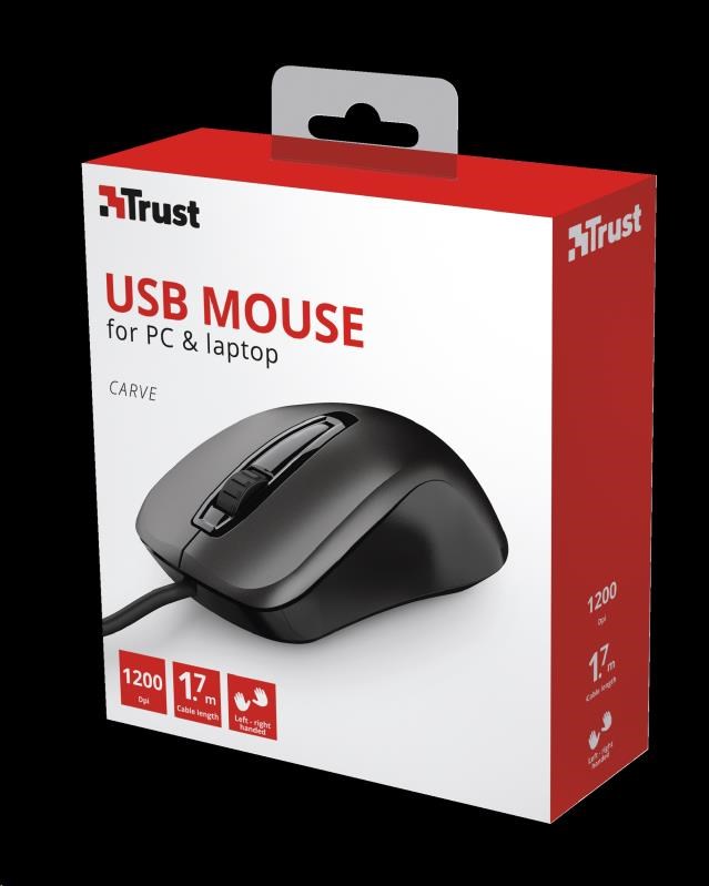 TRUST myš Carve USB Mouse