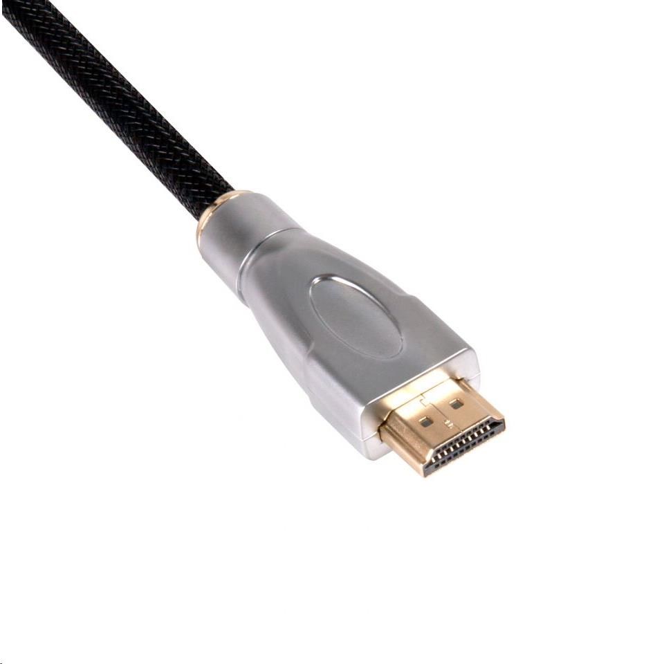 Club3D Kabel Certifikovaný HDMI Premium High Speed, HDMI 2.0 4K60Hz UHD, 3m