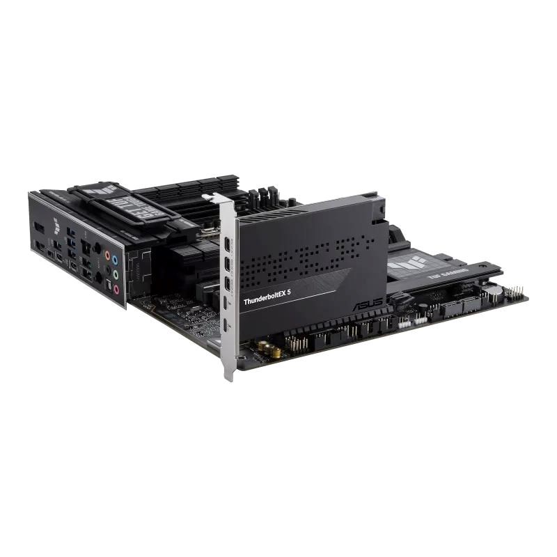 ASUS rozšiřující karta ThunderboltEX 5, PCIe 4.0x4, 2xThunderbolt 5, 3x Mini-DP
