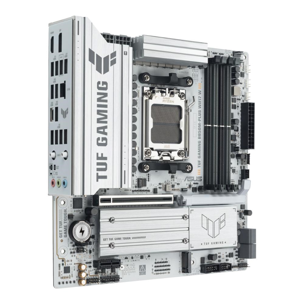 ASUS MB Sc AM5 TUF GAMING B850M-PLUS WIFI7 W, AMD B850, 4x DDR5, 1xDP1, 1xHDMI, WIFI, mATX