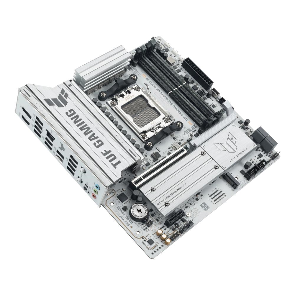 ASUS MB Sc AM5 TUF GAMING B850M-PLUS WIFI7 W, AMD B850, 4x DDR5, 1xDP1, 1xHDMI, WIFI, mATX