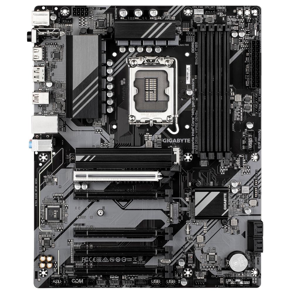 GIGABYTE MB Sc LGA1700 B760 DS3H WIFI6E GEN5, Intel B760, 4xDDR5, 1xDP, 1xHDMI, WiFi