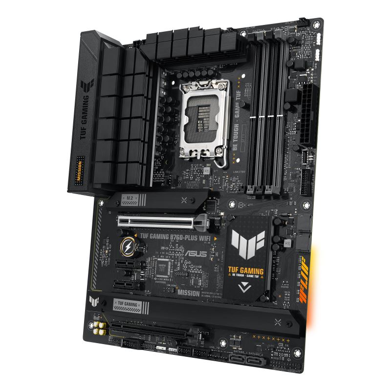 ASUS MB Sc LGA1700 TUF GAMING B760-PLUS WIFI, Intel B760, 4xDDR5, 1xDP, 1xHDMI, WI-FI