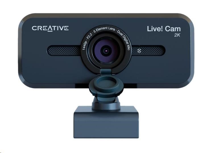 Creative LIVE! CAM SYNC V3, webkamera, 2K QHD, 4x dig. zoom, mikrofony