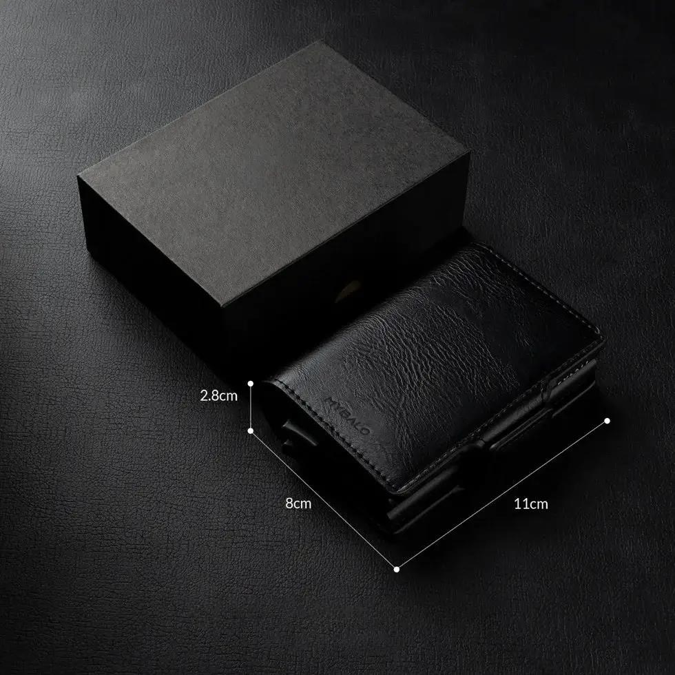 MYBALO Oslo minimalistická peněženka s výsuvným držákem na karty