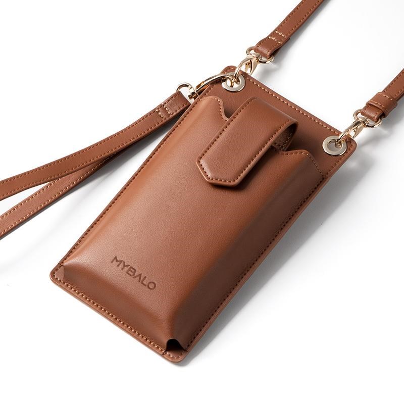 MYBALO Melissa minimalistická crossbody taška na telefon a peněženka v jednom