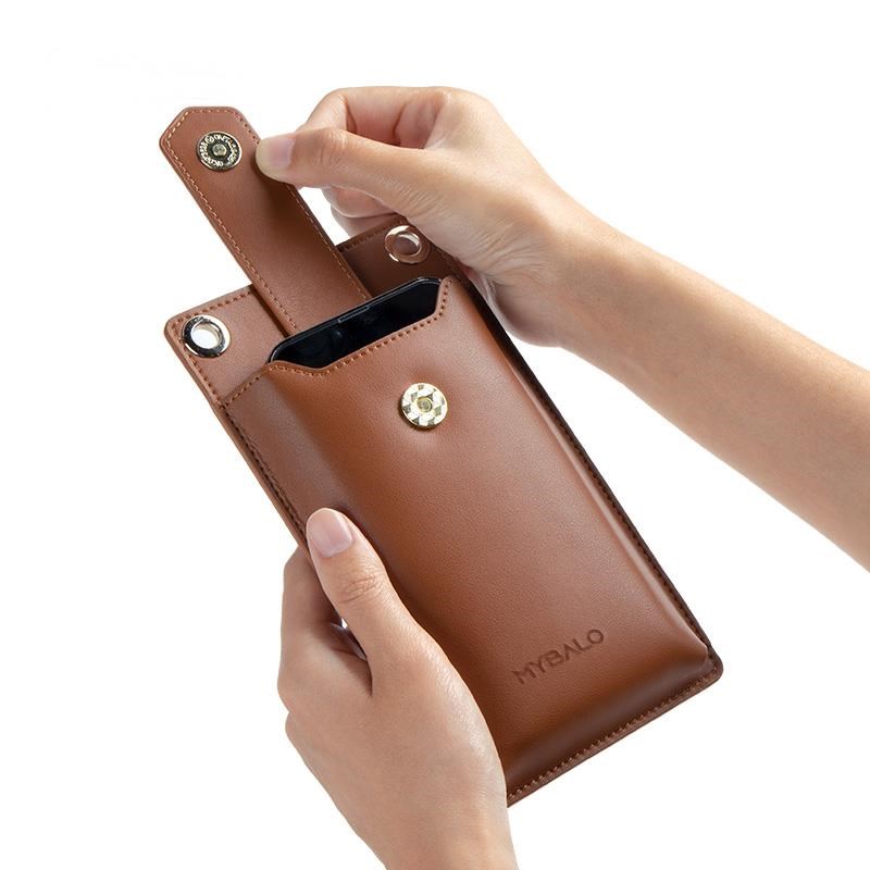 MYBALO Melissa minimalistická crossbody taška na telefon a peněženka v jednom