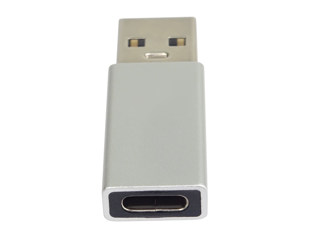 PremiumCord Adaptér USB-C na USB-A 2.0, stříbrná