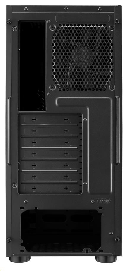 Cooler Master case Elite 500 ODD, ATX, 1x 120mm Fan, Černá