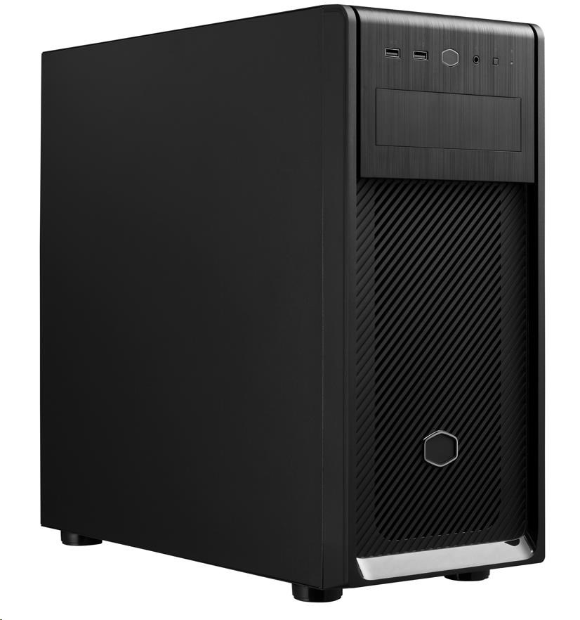 Cooler Master case Elite 500 ODD, ATX, 1x 120mm Fan, Černá