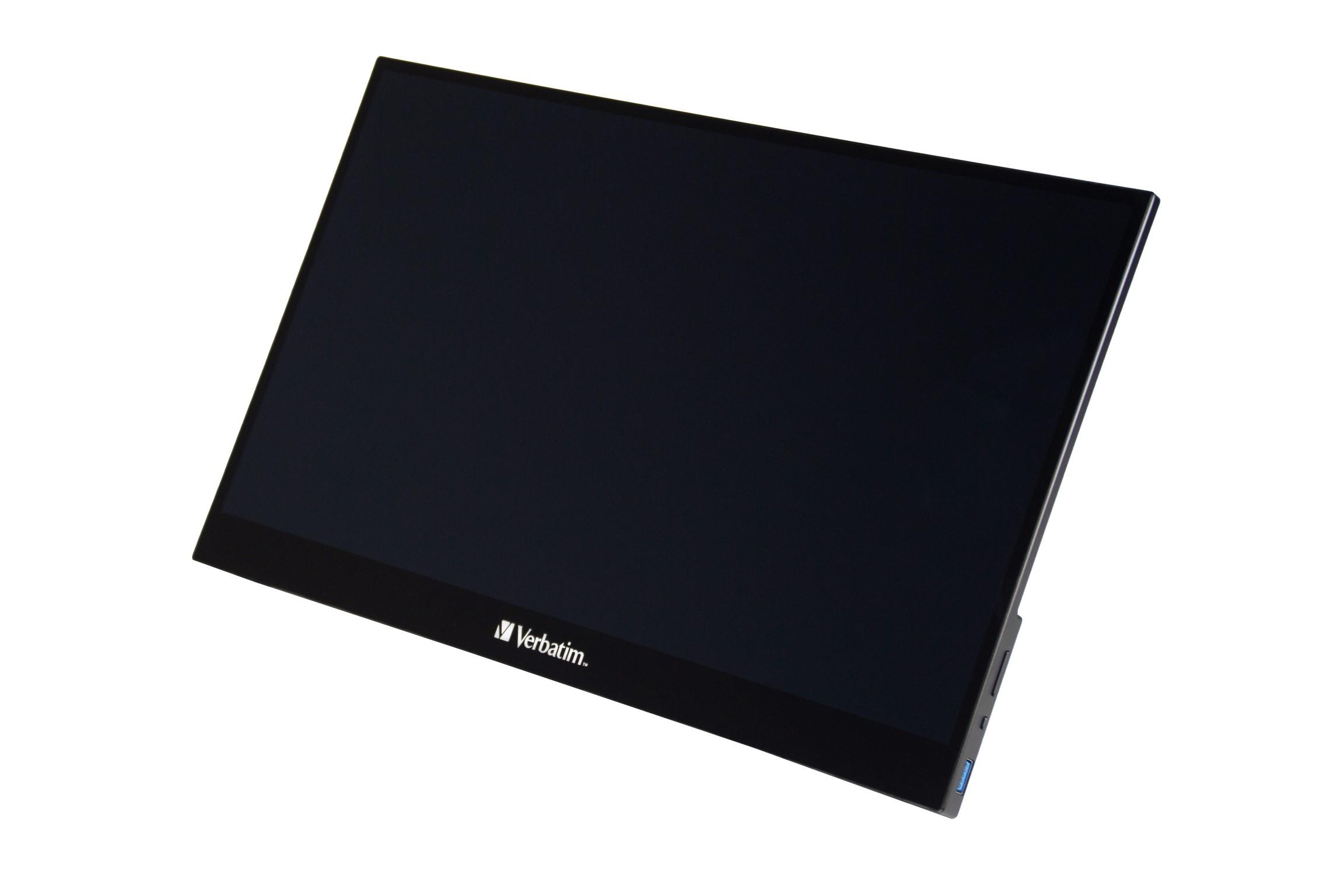 Verbatim PMT-17 Portable Touchscreen Monitor 17.3" Full HD 1080p Metal Housing Přenosný dotykový monitor