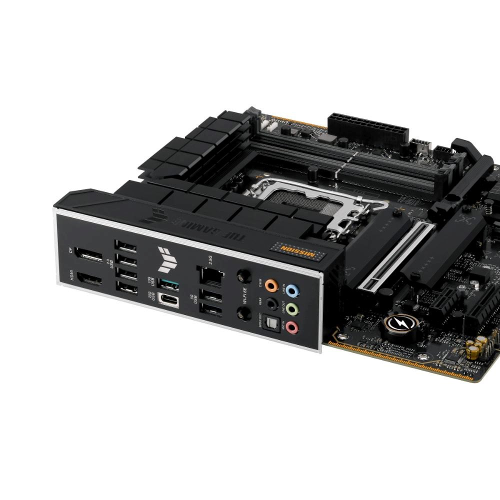 ASUS MB Sc LGA1700 TUF GAMING B760M-PLUS WIFI II, Intel B760, 4xDDR5, 1xDP, 1xHDMI, WI-FI, mATX