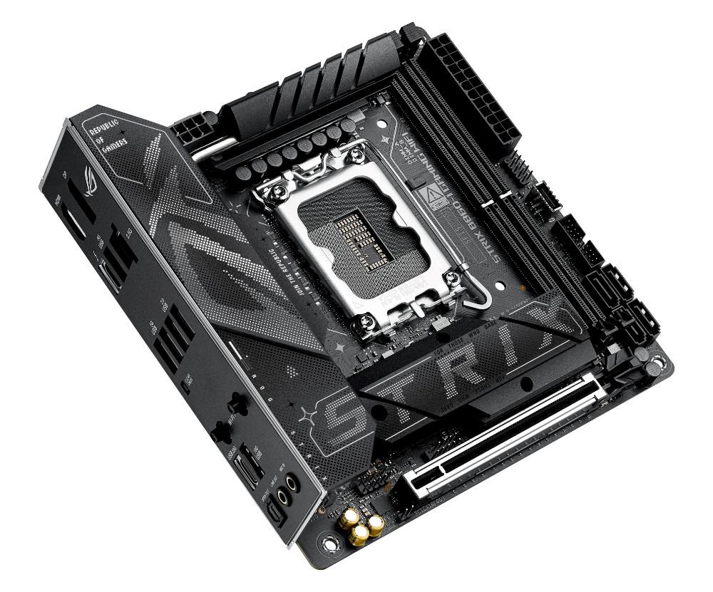 ASUS MB Sc LGA1851 ROG STRIX B860-I GAMING WIFI, Intel B860, 2xDDR5, 1xThunderbolt, 1xDP, 1xHDMI, WiFi, Mini-ITX