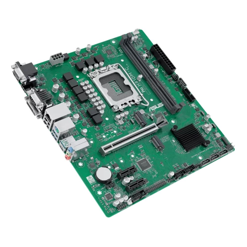 ASUS MB Sc LGA1851 PRO H810M-C-CSM, 2xDDR5, 1xDP, 1xHDMI, 1xVGA, 1xDVI-D, mATX