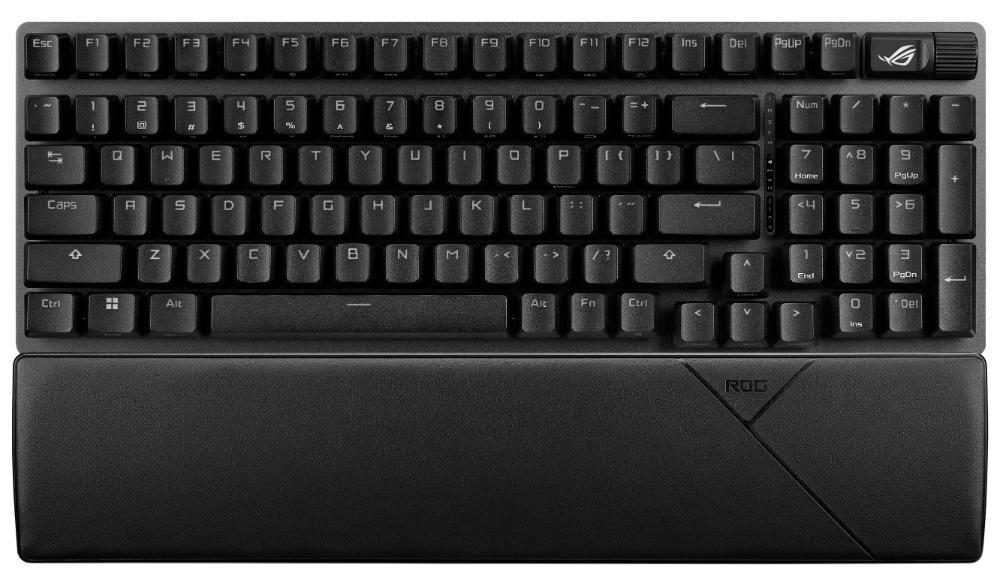 ASUS klávesnice ROG STRIX SCOPE II X, mechanická, drátová, ROG NX Snow V2, US