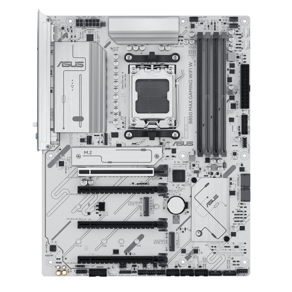 ASUS MB Sc AM5 B850 MAX GAMING WIFI W, AMD B850, 4xDDR5, 1xDP, 1xHDMI, WiFi, ATX