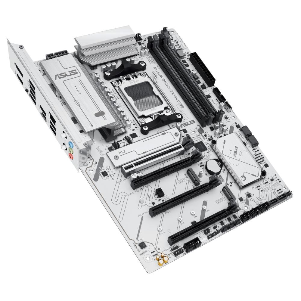 ASUS MB Sc AM5 B850 MAX GAMING WIFI W, AMD B850, 4xDDR5, 1xDP, 1xHDMI, WiFi, ATX