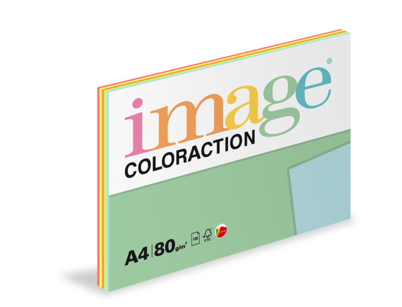 Antalis Papír Image Coloraction Mix reflexní 5x20 A4 (80g/100ks)
