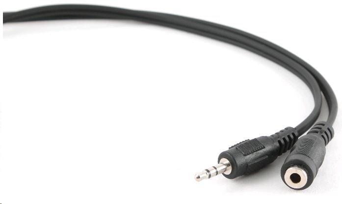 GEMBIRD Kabel audio 3,5mm Jack - Jack prodlužovací 1,5m (M/F, stereo)