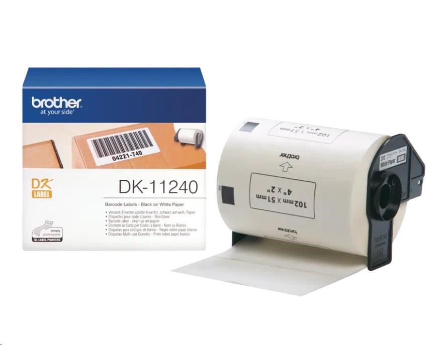 BROTHER DK-11240 (papírové / barcode 102x51mm - 600 ks)