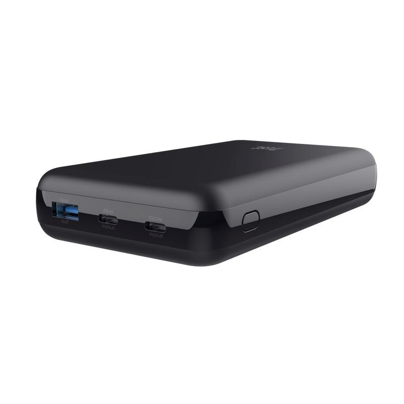 TRUST Powerbanka pro Notebook 100W, 2xUSB-C, 1xUSB - 20000mAh