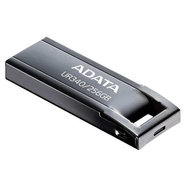 ADATA Flash Disk 256GB UR340, USB 3.2, černá