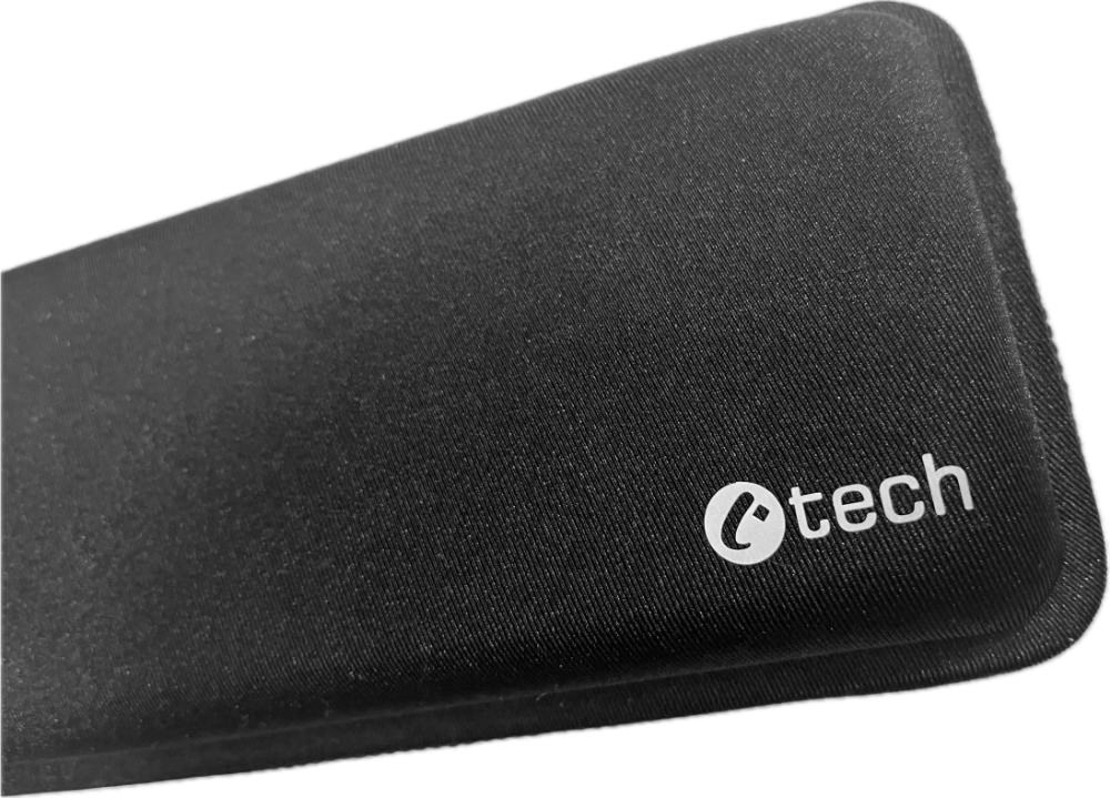 C-TECH Podložka pod zápěstí KPG-01, paměťová pěna, černá