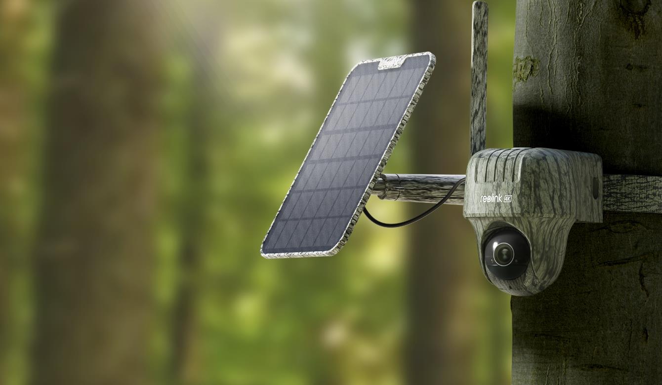 REOLINK bezpečnostní kamera Go G450 KEEN Ranger + Solar Panel 2, 4K 8MP Ultra HD, 4G