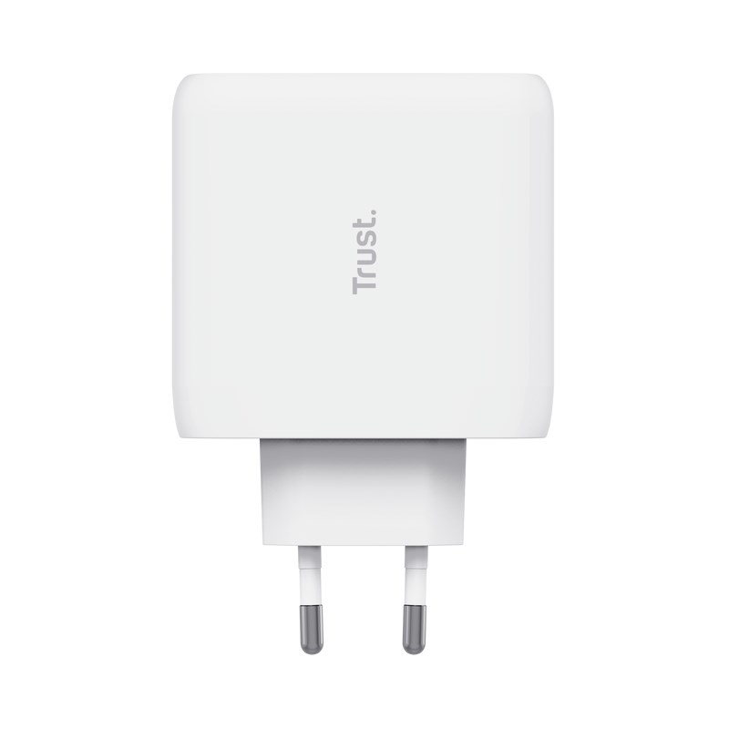 TRUST nabíječka MAXO 65W, 2x USB-C, bílá