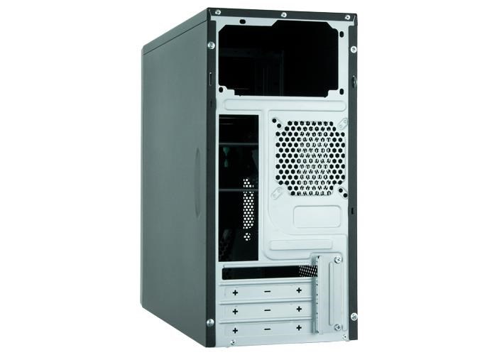 CHIEFTEC skříň Elox Series / Minitower, HO-12B-OP, Black, bez zdroje