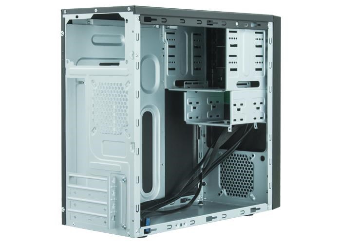 CHIEFTEC skříň Elox Series / Minitower, HO-12B-OP, Black, bez zdroje