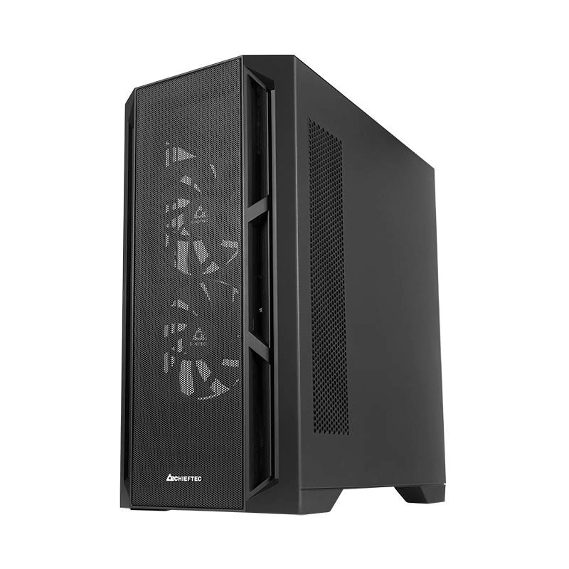 CHIEFTEC skříň APEX AIR, E-ATX, 1x USB-C 3.2, 2x USB 3.0, 3x 140mm Fan, černá