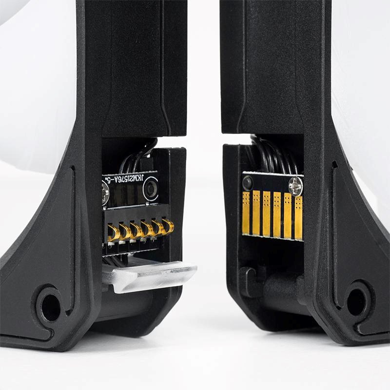 CHIEFTEC vodní chlazení CPU Iceberg 240, 2x120mm ARGB, ARGB vodní blok, LGA1851, AM5, černá