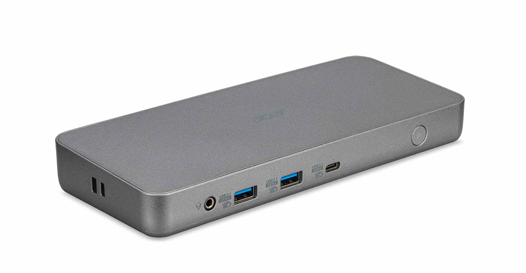 ACER USB Type-C Dock II D501 - 1xUSB-C (Up Stream to NB), 2xUSB-A 3.1 Gen2,4xUSB-A 3.1 Gen1,1xDP 1.4/HDMI 2.0,1xRJ45
