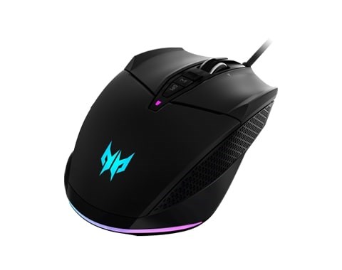 ACER Predator Cestus 335 - max. 19000dpi,10 programovatelných tlačítek, 4 barvy podsvícení,životnost 20 mil. kliknutí