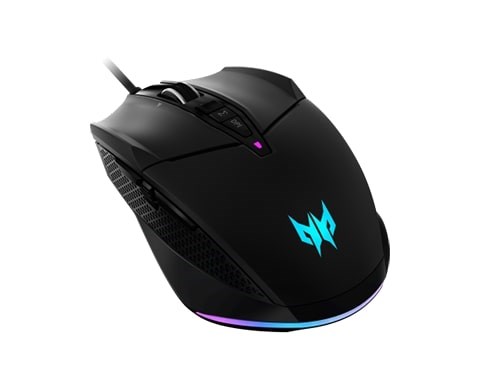 ACER Predator Cestus 335 - max. 19000dpi,10 programovatelných tlačítek, 4 barvy podsvícení,životnost 20 mil. kliknutí