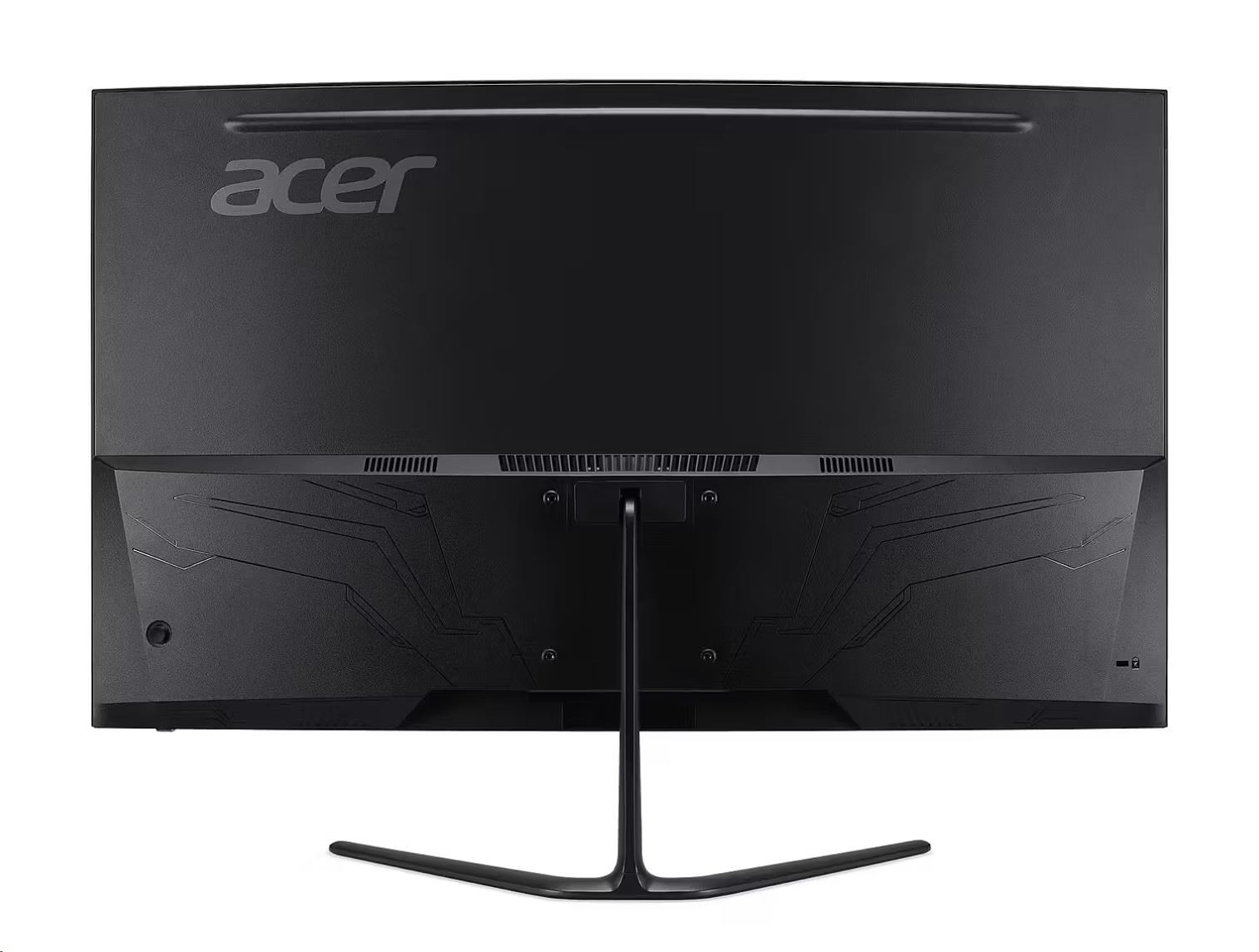 ACER LCD Nitro ED320QUS3bmiipx,31.5" Curved VA,2560x1440,180Hz,250nits,1ms,HDMI,DP,Audio,Repro,Vesa,Black