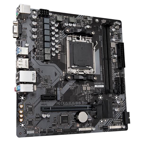 GIGABYTE MB Sc AM5 B650M S2H, AMD B650, 2xDDR5, 1xDP, 1xHDMI, 1xD-Sub, mATX