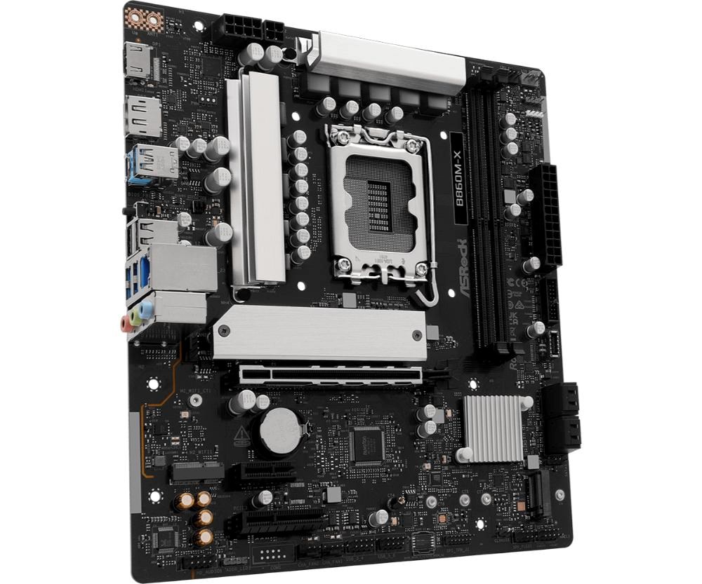 ASRock MB Sc LGA1851 B860M-X, Intel B860, 2xDDR5, 1xDP, 1xHDMI, mATX