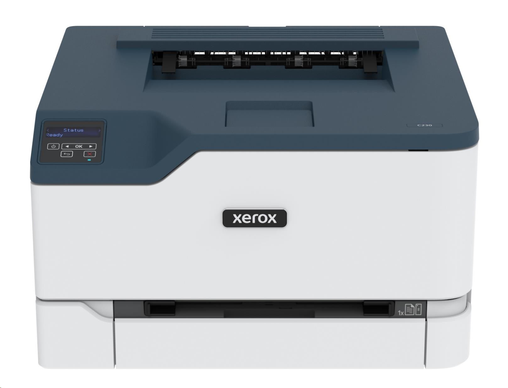 Xerox C230V_DNI, barevná laser. tiskárna, A4,22ppm,WiFi/USB/Ethernet BAZAR/POŠKOZENÝ OBAL