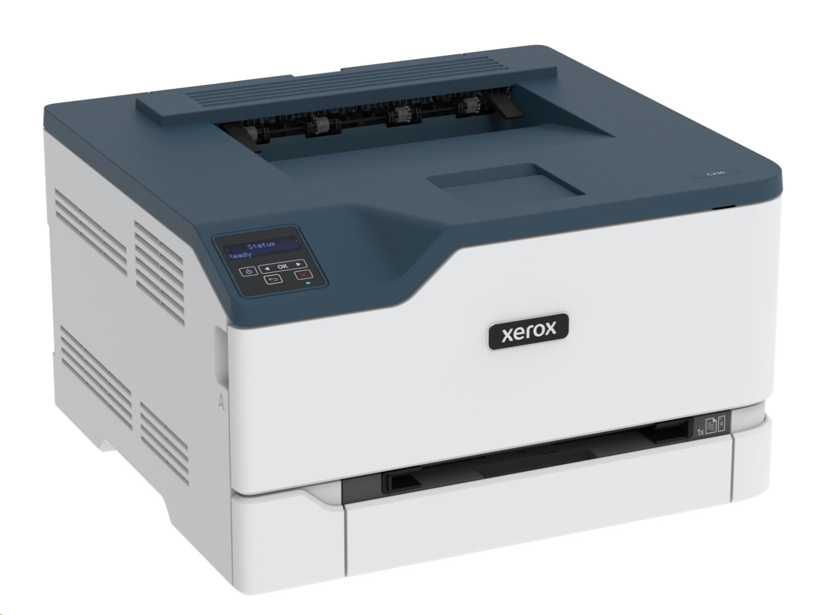 Xerox C230V_DNI, barevná laser. tiskárna, A4,22ppm,WiFi/USB/Ethernet BAZAR/POŠKOZENÝ OBAL