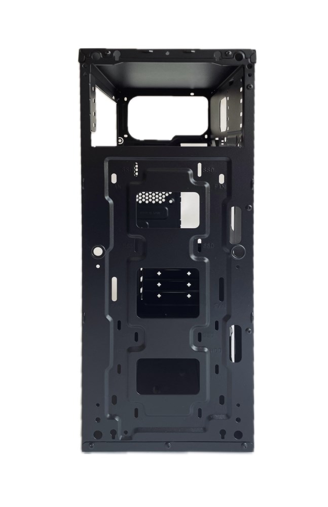 EUROCASE skříň ML N6-550B, Midi Tower, 2x USB 3.0, 2x audio, bez zdroje