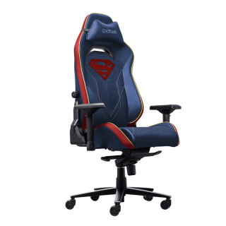 TRUST herní židle GXT 721SM RUYA PRO Superman, modrá