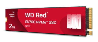 WD RED SSD NVMe 2TB PCIe SN700 Powered by SanDisk, Geb3 8GB/s, (R:3400/W:2900 MB/s) TBW 2500